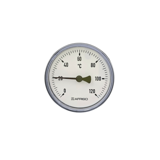 AF - TERMOMETR BIMET. fi63 0-120stC, 40mm 1/2''AX -zdjęcie numer 1