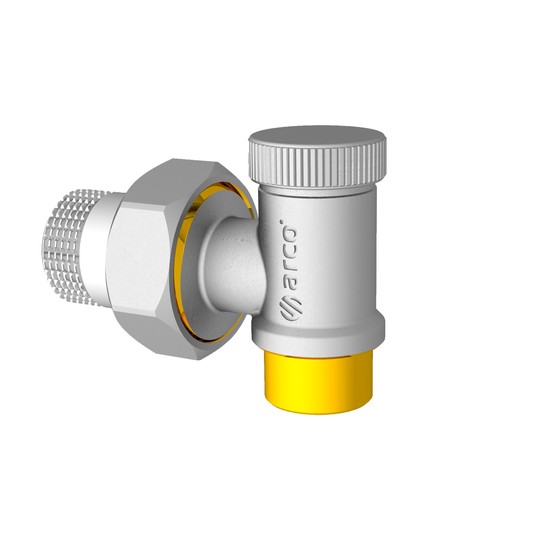AR - ZAWÓR GRZEJ. TEIDE KĄTOWY POWROTNY 1/2''x15mm -zdjęcie numer 1