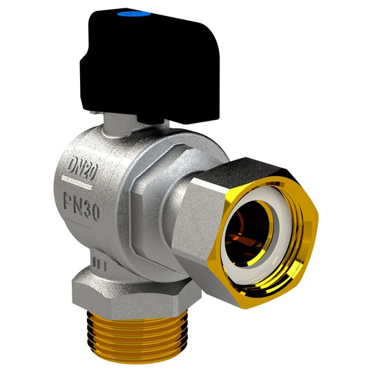 AR - ZAWÓR Z PÓŁŚRUBUNKIEM GW 3/4" KOTŁA M -zdjęcie numer 1