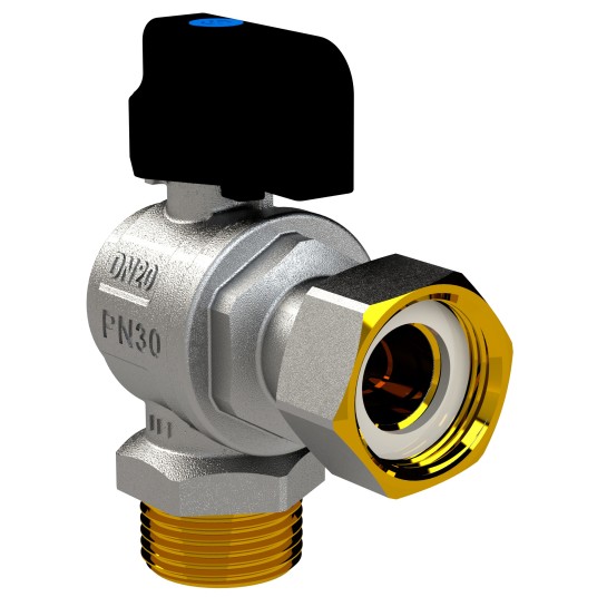 AR - ZAWÓR Z PÓŁŚRUBUNKIEM GW 3/4" KOTŁA M -zdjęcie numer 1