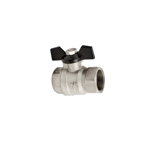HY - ZAWÓR KULOWY W-W 3/4" MOTYLEK TYTAN -zdjęcie numer 1