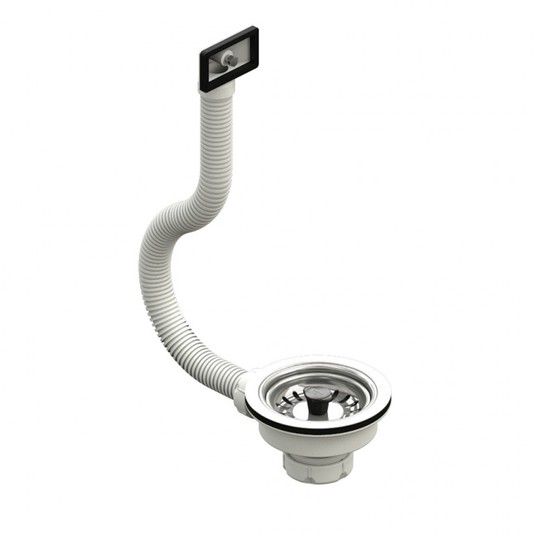 JI - ODPŁYW ZLEWOZMYWAKOWY 6/4''x115 Z PRZEL.S-237 -zdjęcie numer 1