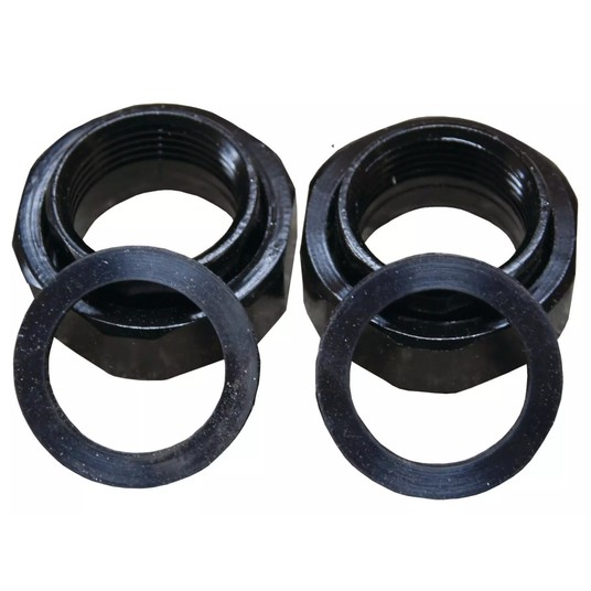 PO - PÓŁŚRUBUNEK DO POMPY 5/4'' CZARNY (kpl 2szt) -zdjęcie numer 1