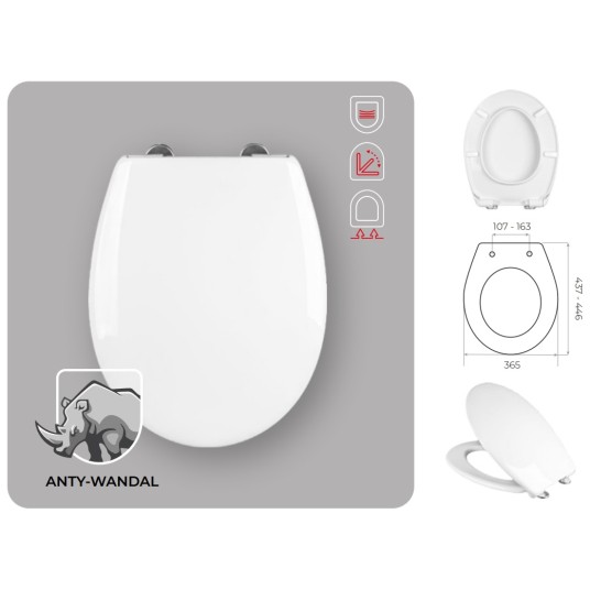 WC - DESKA KERY WOLNOOPADAJĄCA -zdjęcie numer 1