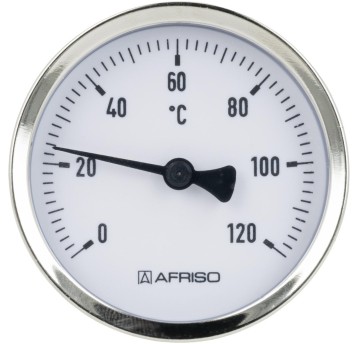 AF - TERMOMETR BIMET. fi63 0-120stC 63mm 1/2'' AX