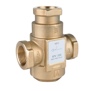 AF - ZAWÓR TEMP. ATV334 DN25 1''GW 50stC Kvs9