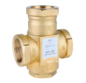 AF - ZAWÓR TEMP. ATV555 DN32 GW5/4'' 55stC Kvs 12