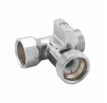 AR - TRÓJNIK Z ZAWOREM 3/4x1/2x1/2