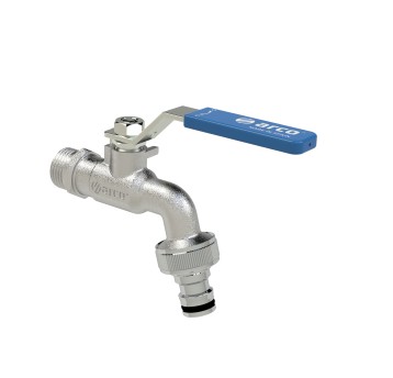 AR - ZAWÓR CZERPALNY JARDIN Z SZYBKOZŁ. 1/2 INOX