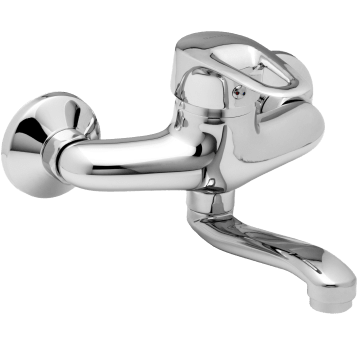 BM 603-25 - BATERIA ZLEW ŚCIANA WYLEWKA 25CM
