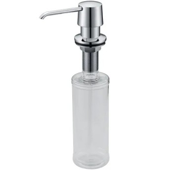 BM - DOZOWNIK MYDŁA CHROM ZBIORNIK PLASTIKOWY