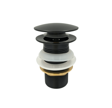 BM - SPUST UMYWALKI CLIKCLAC BEZ PRZELEWU CZARNY