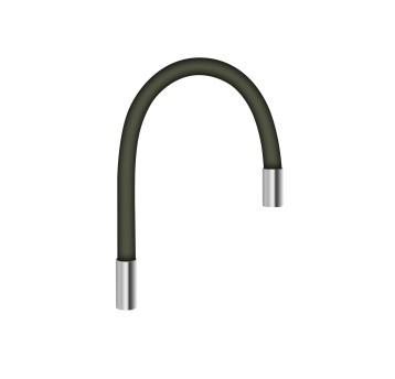 BM - WYLEWKA ELASTYCZNA 3/4" CZARNA