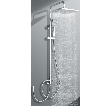 BMS16 - ZESTAW NATRYSKOWY Z DESZCZ.KWADRAT. 250