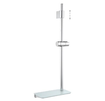 DI - PRĘT PRYSZNICOWY Z PÓŁKĄ SZKLANĄ INFINITY