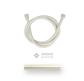 DI - WĄŻ LISO PVC GŁADKI 150cm BIAŁY