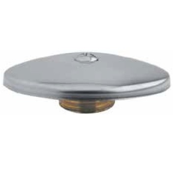 EF - KOREK 1/2" Z ROZETĄ CHROM