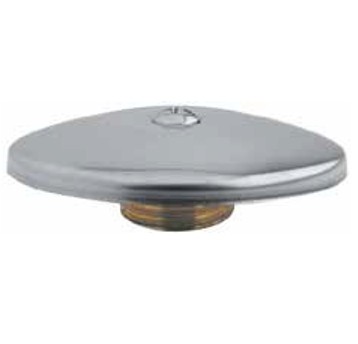 EF - KOREK 1/2" Z ROZETĄ CHROM