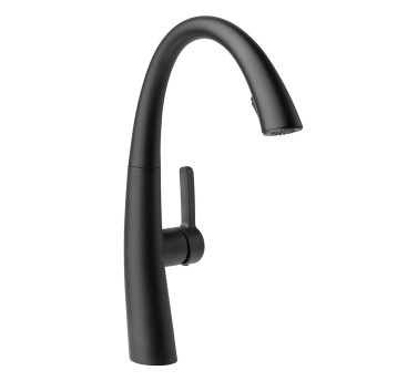 EG - BATERIA ZLEW STAL NIERDZEWNA CZARNA WYC.WYL