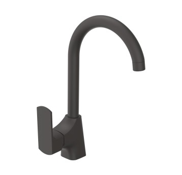 EG - BATERIA ZLEW STOJĄCA CZARNY MAT