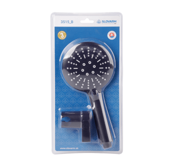 EG - ZESTAW NATRYSKOWY 1-PUNKTOWY CZARNY MAT