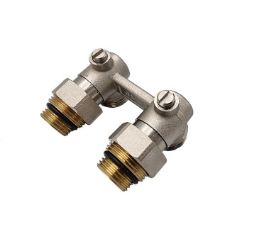 HY - PRZYŁĄCZE KĄTOWE GRZEJNIKA TYPU "V"