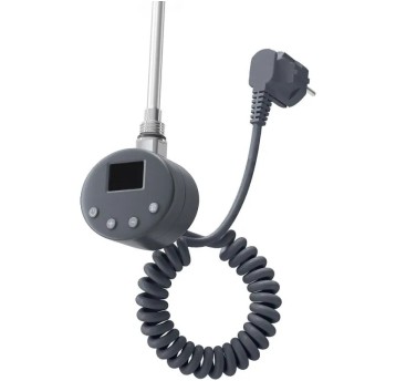 IG - GRZAŁKA GRZEJNIKA ŁAZIENKOWEGO 600W ANTRACYT