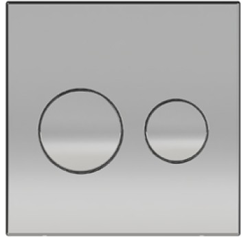 KK - PRZYCISK P01 KOŁA CHROM