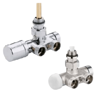 MC - ZAWÓR MONO DO GRZ. ŁAZ. TERM. BIAŁY 1/2X3/4