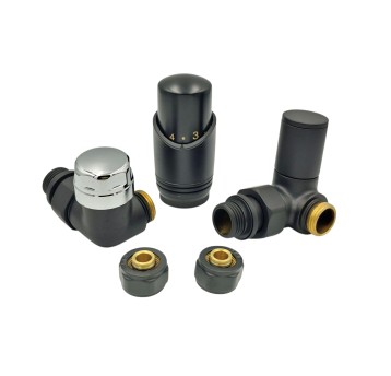 MC - ZESTAW OSIOWY ZAW.GRZEJNIK.CZARNY TERM. LEWY