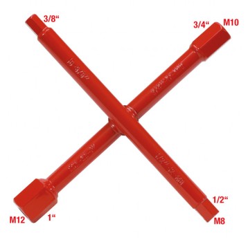 NA - KLUCZ SANITARNY 7 FUNKCYJNY KRZYŻAKOWY 20cm