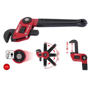 NA - KLUCZ STILSON NASTAWNĄ GŁÓWKĄ