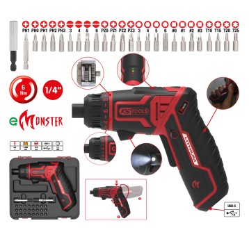 NA - ZESTAW AKUMULATOROWYCH WKRĘTAKÓW Z BITAMI