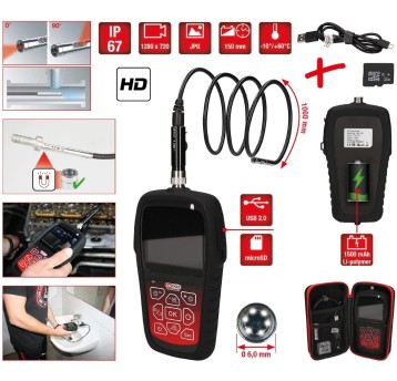 NA - ZESTAW WIDEOSKOP HD FI6,0mm SONDA Z KAM.PRZED