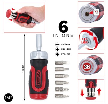 NA - ZESTAW WKRĘTAKÓW 7CZ./ 6W1