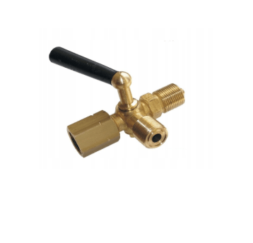 PT - KUREK MANOMETRYCZNY 3-DROG. 2x1/2''-1/2'' 10B