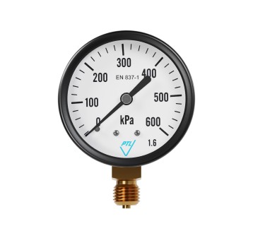 PT - MANOMETR STANDARD FI63 0-1B 1/4'' RAD
