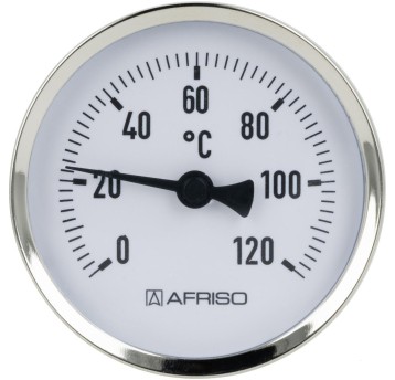 PT - TERMOMETR TARCZOWY fi-80 l-63mm, 0-120C