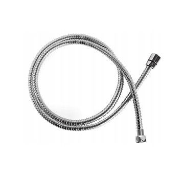 TU - WĄŻ PRYSZNICOWY ROZCIĄGANY INOX 120-160cm