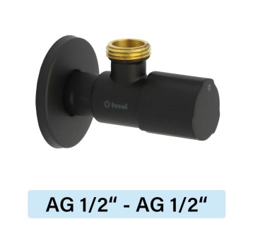 TU - ZAWÓR KĄT. PREMIUM TMM 1/2x1/2 BIAŁY