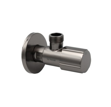 TU - ZAWÓR KĄT. PREMIUM TMM 1/2X3/8 CZARNA STAL