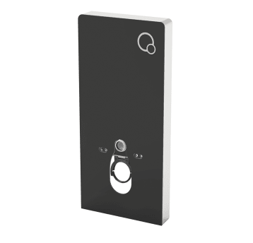 WE - STELAŻ NADTYNKOWY CZARNA SZYBA UNI