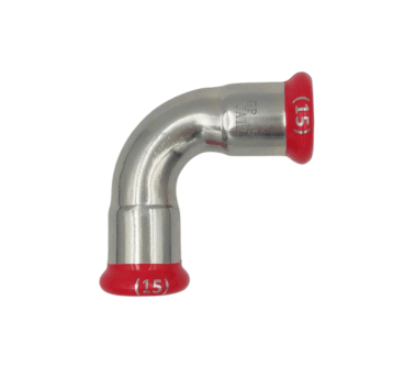 ZL - KOLANO CARBON STEEL fi15/90 "6" M PRESS